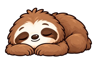 Quotchi asleep